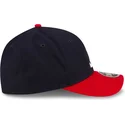 casquette-courbee-bleue-marine-et-rouge-snapback-9forty-m-crown-player-replica-atlanta-braves-mlb-new-era