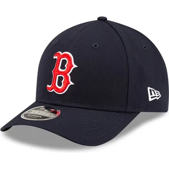 Mützen gebogen marineblau snapback 9FORTY M-Crown Player Replica der Boston Red Sox MLB von New Era