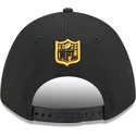 casquette-courbee-noire-snapback-9forty-m-crown-team-pittsburgh-steelers-nfl-new-era