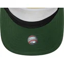 beige-und-grune-verstellbare-curved-cap-19twenty-washed-graphic-der-new-york-yankees-mlb-von-new-era