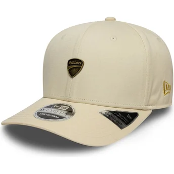 Mützen gebogen beige snapback 9SEVENTY Stretch Snap Seasonal der Ducati Motor MotoGP von New Era