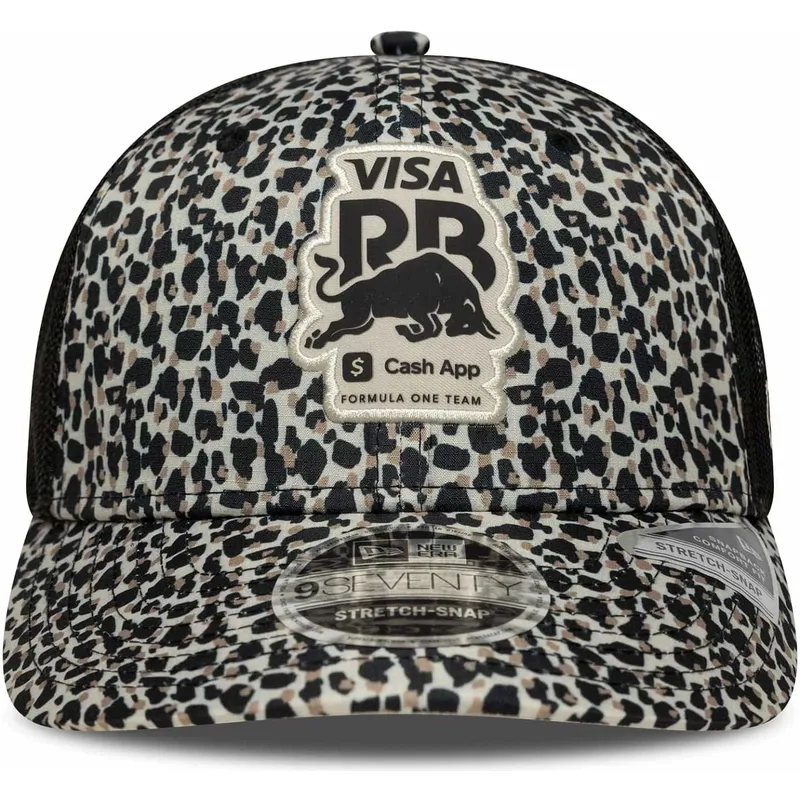 trucker-cap-camouflage-9seventy-stretch-snap-von-racing-bulls-f1-team-formula-1-von-new-era