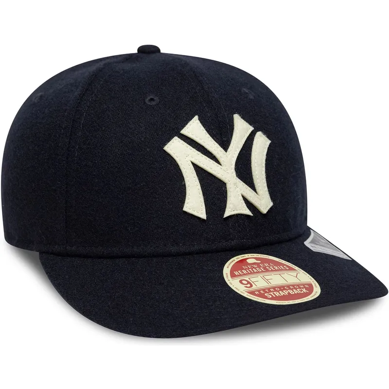 casquette-courbee-bleue-marine-ajustable-9fifty-retro-crown-heritage-series-new-york-yankees-mlb-new-era