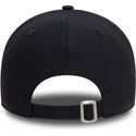 marineblaue-verstellbare-curved-cap-9forty-microfibre-der-new-york-yankees-mlb-von-new-era