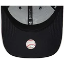 marineblaue-verstellbare-curved-cap-9forty-microfibre-der-new-york-yankees-mlb-von-new-era