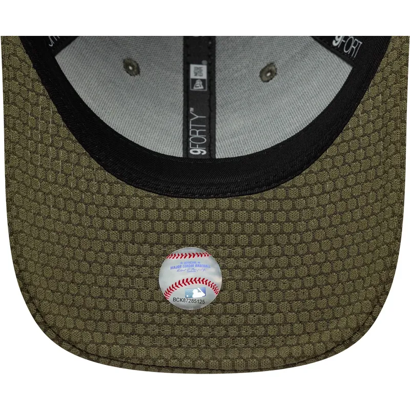 grune-gebogene-snapback-kappe-mit-grunem-logo-9forty-mesh-flawless-der-los-angeles-dodgers-mlb-von-new-era