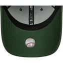 casquette-courbee-verte-ajustable-avec-logo-vert-9forty-league-essential-los-angeles-dodgers-mlb-new-era