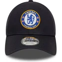 casquette-courbee-bleue-marine-snapback-9forty-core-chelsea-football-club-premier-league-new-era