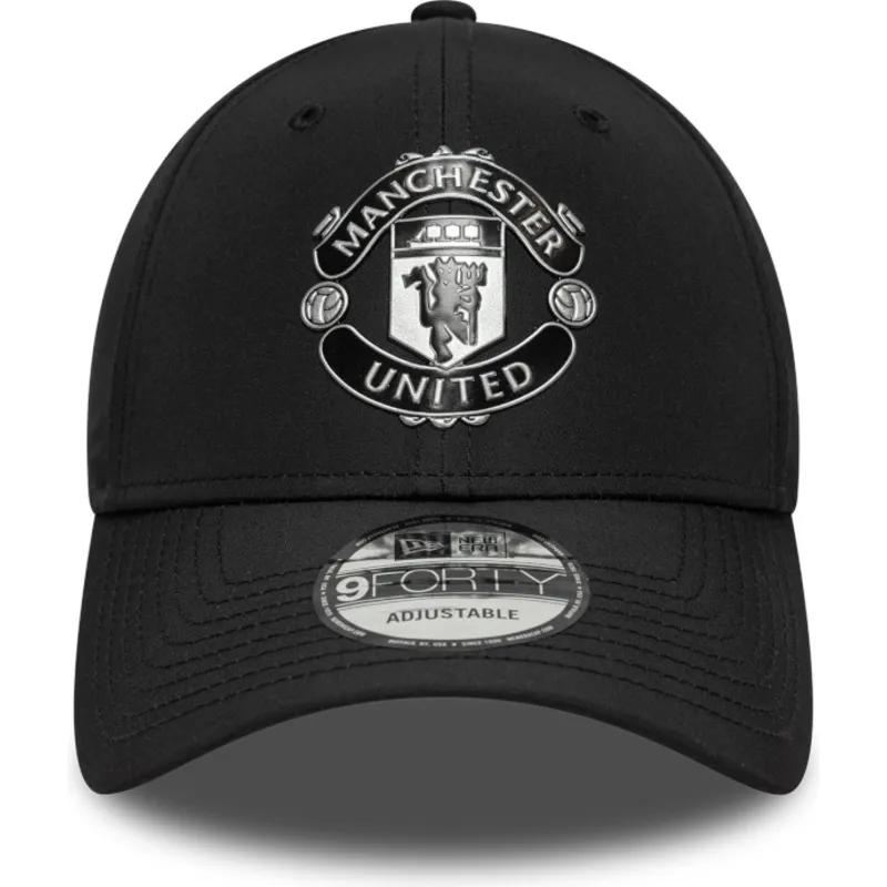 schwarze-verstellbare-curved-cap-9forty-reflective-von-manchester-united-football-club-premier-league-von-new-era