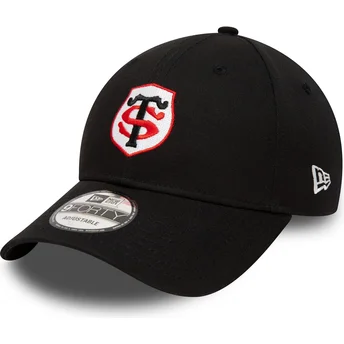 Mützen gebogen schwarz verstellbares band 9FORTY Team der Stade Toulousain Top 14 von New Era