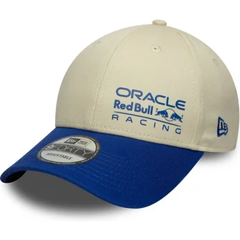 Mützen gebogen beige verstellbares band 9FORTY Seasonal der Red Bull Racing Formula 1 von New Era