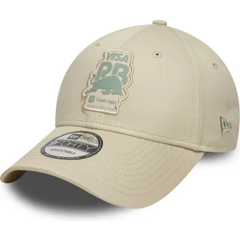 Mützen gebogen beige verstellbares band 9FORTY Seasonal der Racing Bulls F1 Team Formula 1 von New Era