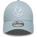casquette-courbee-bleue-claire-ajustable-9forty-essential-vespa-piaggio-new-era