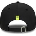 casquette-courbee-noire-ajustable-9forty-recycled-stripe-valentino-rossi-vr46-motogp-new-era
