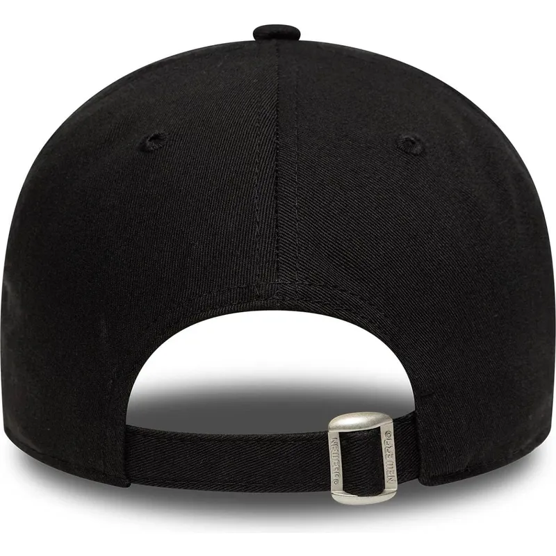schwarze-verstellbare-curved-cap-mit-schwarzem-logo-9forty-wash-distress-der-new-york-yankees-mlb-von-new-era
