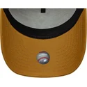 casquette-courbee-marron-snapback-9forty-e-frame-league-essential-new-york-yankees-mlb-new-era