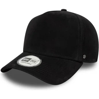 Mützen gebogen schwarz verstellbares band 9FORTY E Frame Img Suede von New Era