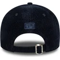 marineblaue-verstellbare-curved-cap-mit-marineblauen-logo-9forty-m-crown-cord-der-new-york-yankees-mlb-von-new-era
