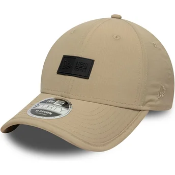Mützen gebogen beige verstellbares band 9FORTY M-Crown Sport von New Era