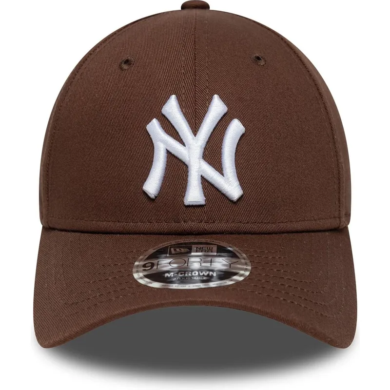 braune-gebogene-snapback-kappe-9forty-m-crown-der-new-york-yankees-mlb-von-new-era braune-gebogene-snapback-kappe-9forty-m-crown-der-new-york-yankees-mlb-von-new-era