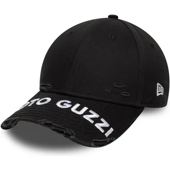 Mützen gebogen schwarz verstellbares band 9FORTY M-Crown Distressed der Moto Guzzi von New Era