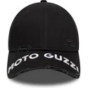 schwarze-verstellbare-gebogene-kappe-9forty-m-crown-distressed-von-moto-guzzi-von-new-era