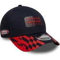 casquette-courbee-bleue-marine-et-rouge-snapback-9forty-m-crown-visor-print-red-bull-racing-formula-1-new-era