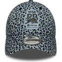 gebogene-verstellbare-leoparden-kappe-9forty-m-crown-von-racing-bulls-f1-team-formula-1-von-new-era