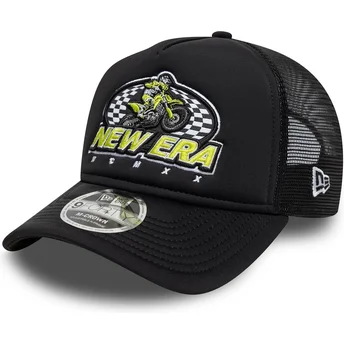 Mützen gebogen schwarz snapback 9FORTY M-Crown Graphic von New Era