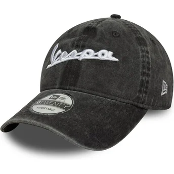 Mützen gebogen schwarz verstellbares band 9TWENTY Washed der Vespa Piaggio von New Era
