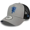 casquette-trucker-grise-et-noire-a-frame-seasonal-manchester-united-football-club-premier-league-new-era