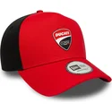 casquette-courbee-rouge-snapback-9forty-e-frame-ducati-motor-motogp-new-era