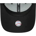 schwarze-gebogene-verstellbare-damenkappe-mit-bronze-logo-9forty-flawless-der-new-york-yankees-mlb-von-new-era