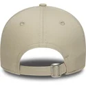 beige-verstellbare-curved-cap-fur-damen-9forty-floral-icon-der-new-york-yankees-mlb-von-new-era