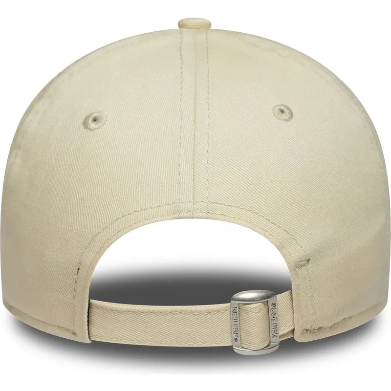 beige-verstellbare-curved-cap-mit-beigem-logo-fur-damen-9twenty-league-essential-midi-der-los-angeles-dodgers-mlb-von-new-era beige-verstellbare-curved-cap-mit-beigem-logo-fur-damen-9twenty-league-essential-midi-der-los-angeles-dodgers-mlb-von-new-era