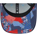 blaue-gebogene-verstellbare-kinderkappe-9forty-von-superman-dc-comics-von-new-era