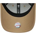 braune-gebogene-verstellbare-kinderkappe-9forty-animal-infill-der-los-angeles-dodgers-mlb-von-new-era