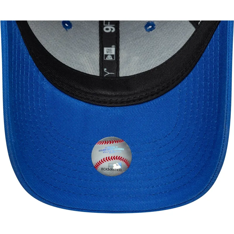 casquette-courbee-bleue-ajustable-pour-enfant-9forty-league-essential-new-york-yankees-mlb-new-era