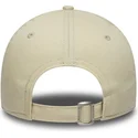 beige-gebogene-verstellbare-kappe-fur-kinder-9forty-fruit-icon-der-new-york-yankees-mlb-von-new-era