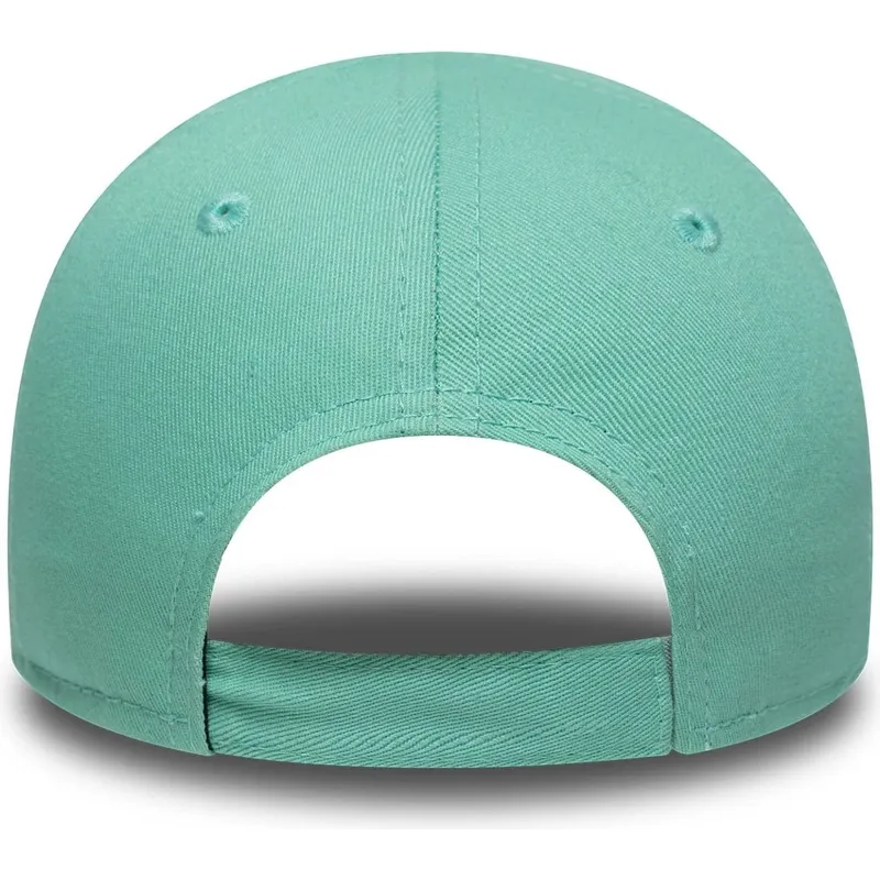 grune-gebogene-verstellbare-kappe-fur-kleinkinder-9forty-plane-icon-der-new-york-yankees-mlb-von-new-era