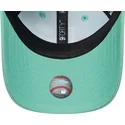 grune-gebogene-verstellbare-kappe-fur-kleinkinder-9forty-plane-icon-der-new-york-yankees-mlb-von-new-era