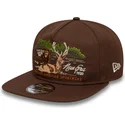 braune-verstellbare-flatcap-19twenty-outdoor-graphic-von-new-era