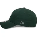 dunkelgrune-verstellbare-curved-cap-9twenty-league-essential-der-new-york-yankees-mlb-von-new-era