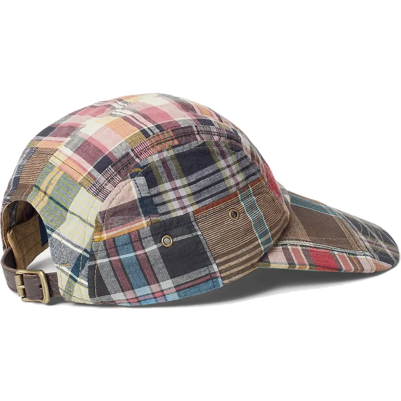 mehrfarbige-verstellbare-curved-cap-patchwork-madras-von-polo-ralph-lauren mehrfarbige-verstellbare-curved-cap-patchwork-madras-von-polo-ralph-lauren