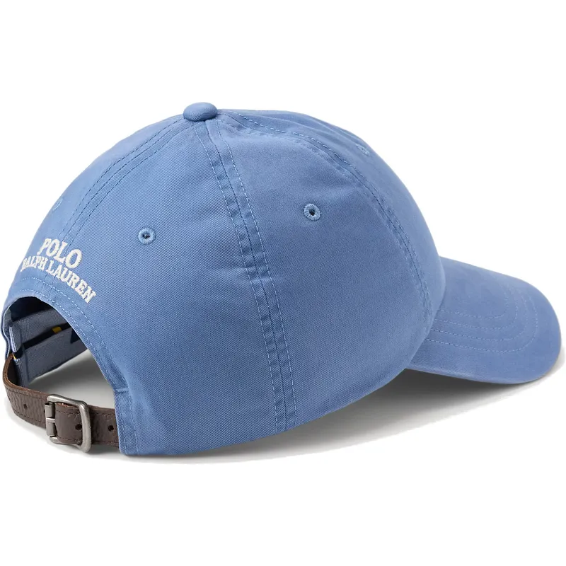 casquette-courbee-bleue-ajustable-classic-sport-stretch-twill-polo-ralph-lauren