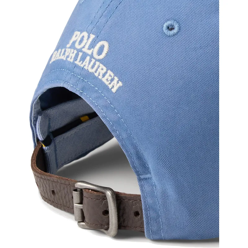 blaue-verstellbare-gebogene-kappe-classic-sport-stretch-twill-von-polo-ralph-lauren