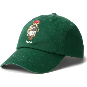 Mützen gebogen grün verstellbares band Classic Sport Twill Bear von Polo Ralph Lauren