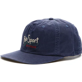Casquette courbée bleue marine ajustable Classic Sport Twill Woven Polo Ralph Lauren