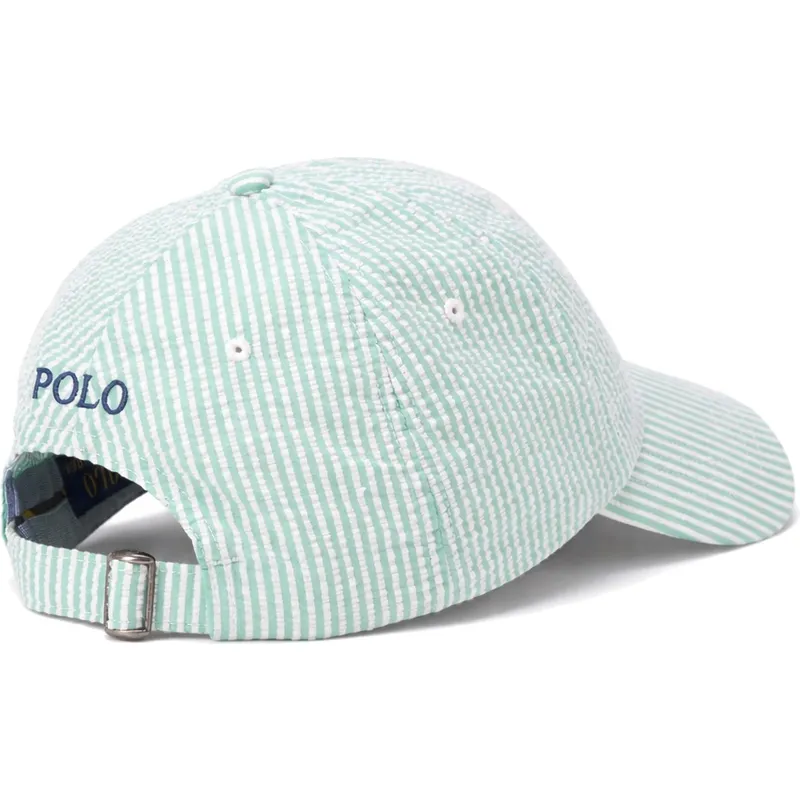 grune-verstellbare-curved-cap-stretch-seersucker-von-polo-ralph-lauren grune-verstellbare-curved-cap-stretch-seersucker-von-polo-ralph-lauren