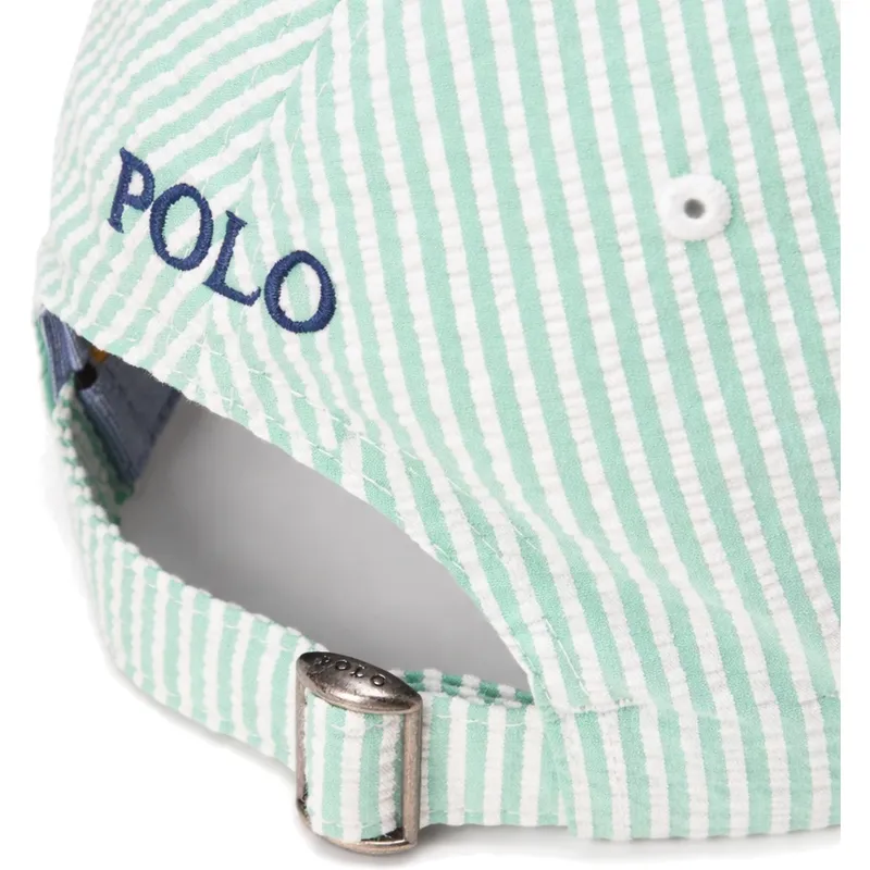 grune-verstellbare-curved-cap-stretch-seersucker-von-polo-ralph-lauren grune-verstellbare-curved-cap-stretch-seersucker-von-polo-ralph-lauren